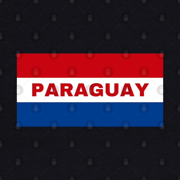 Paraguay Flag Colors by aybe7elf